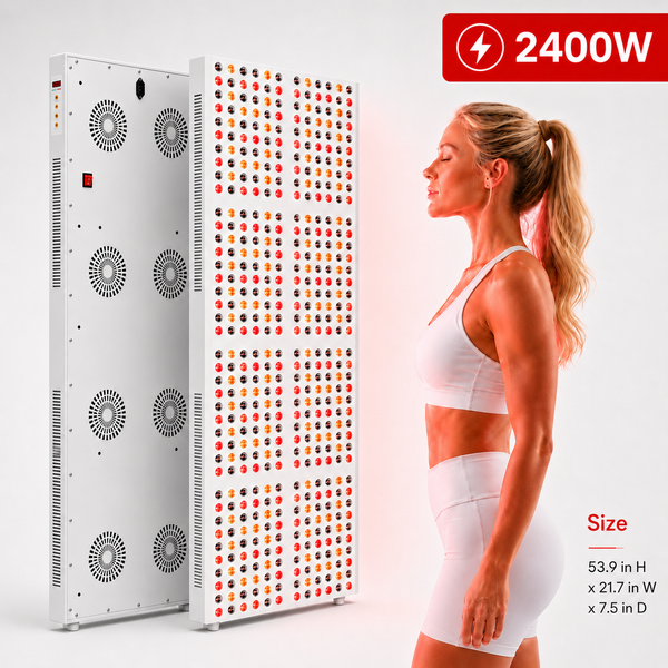 Red Light & Near Infrared Light Panel, Full Body, 2400W
