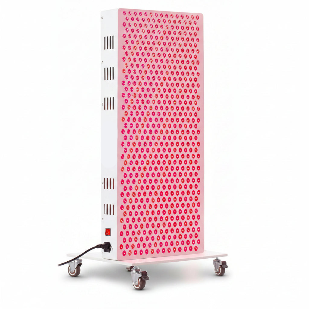 Red Light Therapy Panel for Body, 7 Wavelengths (630, 660, 780, 810, 850, 940, 1060 Nm), 580Leds, Near‑Infrared Light Wellness Device with Adjustable Intensity, Home Use