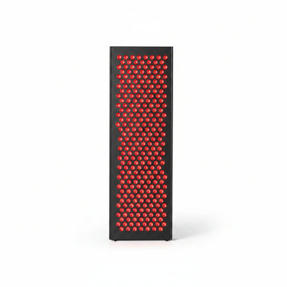 Red Light Therapy Box, 5In1 LED with 630-660-810-830-850, Metal Case, 3 Modes Red Light Panel with Soft Belt, 6 Timing Set - 9 Pulse Modes - 4-Level - Red Light Therapy Panel for Body