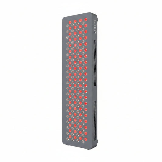 HG1000 Full Body Red Light Therapy Panel, 200 Leds, 660Nm Red & 850Nm Near-Infrared Light, Built-In Timer, Door Hanging Kit